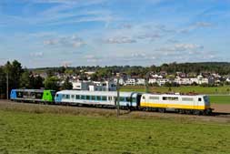 111 049 und 145 044 in Magstadt