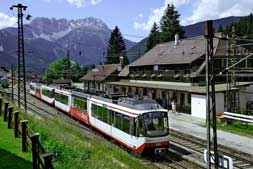 Stadtbahn in Ehrwald