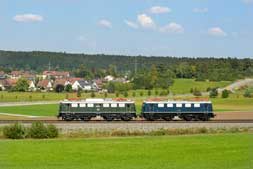 E40 128 und E41 001 in Magstadt